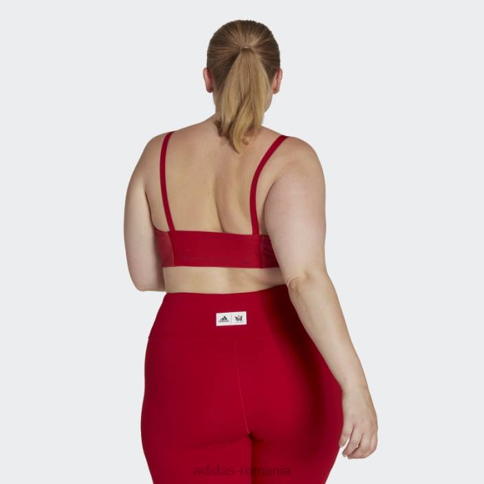 Adidas thebe magugu studio sutien light-support (plus size) roșu adidas femei roșu 2JBN23268