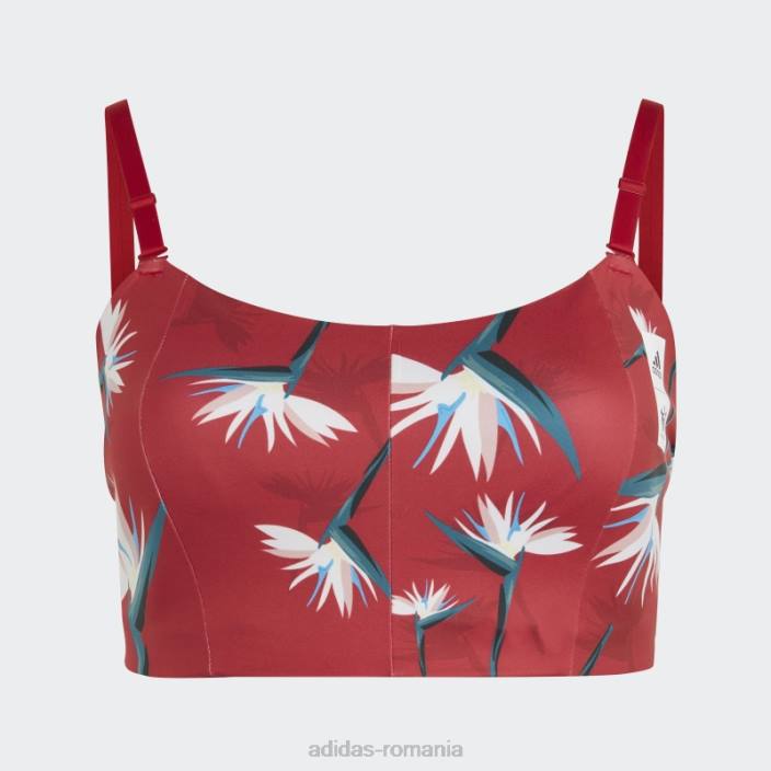 Adidas thebe magugu studio sutien light-support (plus size) roșu adidas femei roșu 2JBN23268