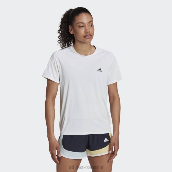Adidas alb run it running tee femei alb 2JBN22888