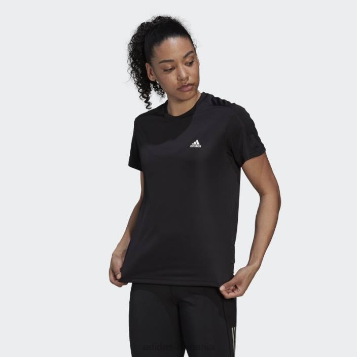 Adidas black run it running tee femei negru 2JBN22547