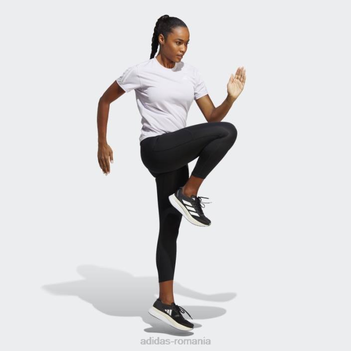 Adidas deține tricou de alergare zori argintii femei zori argintii 2JBN22849