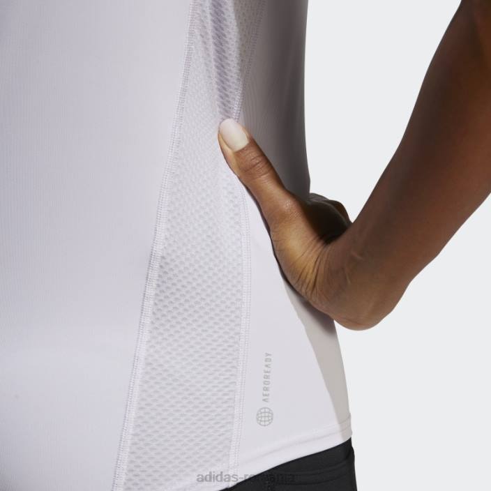 Adidas deține tricou de alergare zori argintii femei zori argintii 2JBN22849