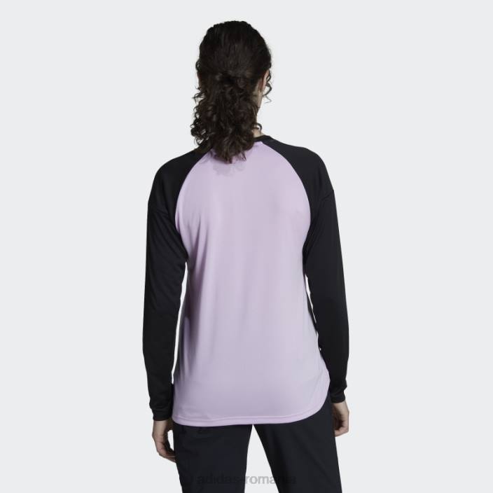Adidas five ten tricou cu mânecă lungă bca tee lila femei liliac 2JBN22807