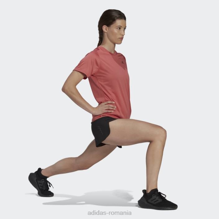 Adidas icoane roșii ale alergării tricou femei roșu 2JBN22492