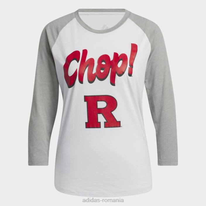 Adidas ncaa-rut-7a4-1 Tricou de baseball cu mânecă 3/4 femei gri/hether/ncaa-rut-7a4-1 2JBN22902