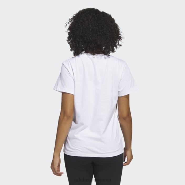 Adidas posibil tee alb femei alb/branded-add-m12 2JBN22639