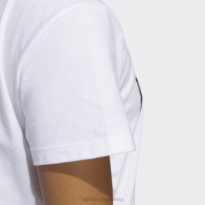 Adidas posibil tee alb femei alb/branded-add-m12 2JBN22639
