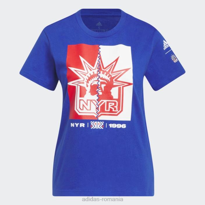 Adidas tricou Rangers albastru regal playmaker femei albastru regal/multi 2JBN22961