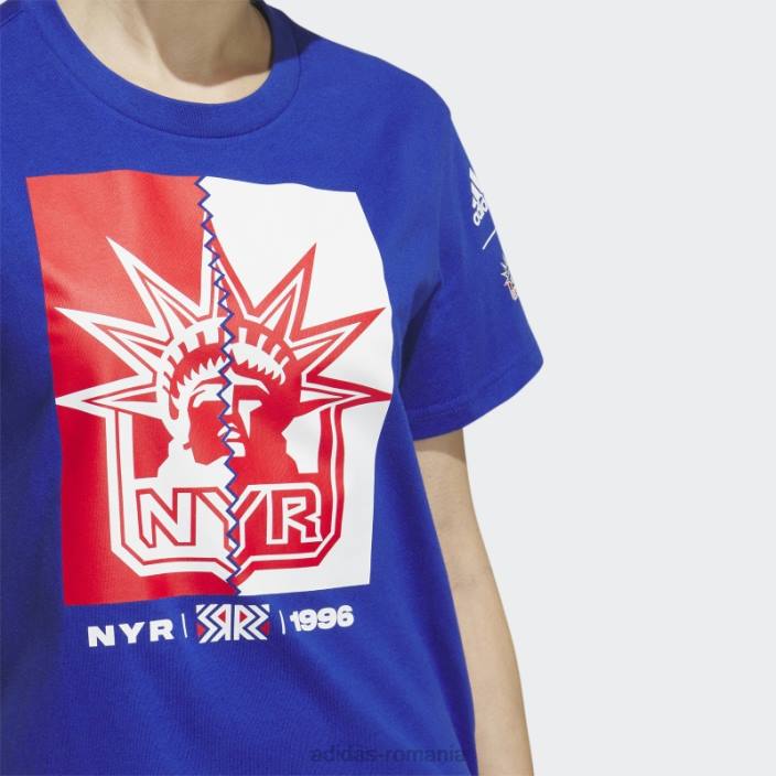 Adidas tricou Rangers albastru regal playmaker femei albastru regal/multi 2JBN22961