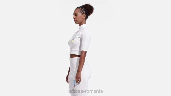 Adidas tricou adidas slim fit mission victory alb femei alb 2JBN22443