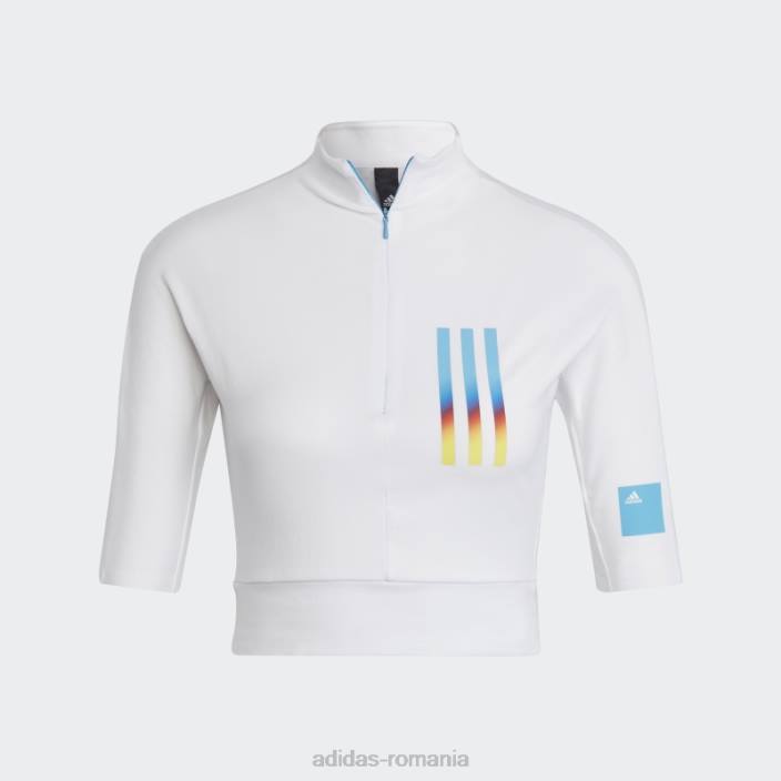 Adidas tricou adidas slim fit mission victory alb femei alb 2JBN22443