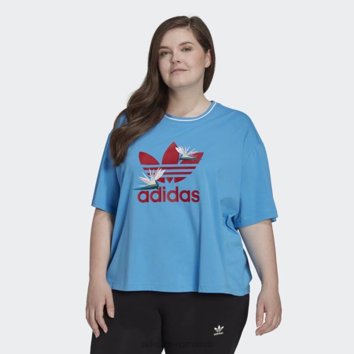 Adidas tricou albastru thebe magugu loose (plus size) adidas femei albastru 2JBN22455