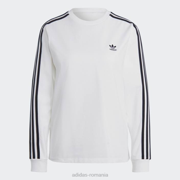 Adidas tricou cu mânecă lungă adicolor classics alb femei alb 2JBN22561