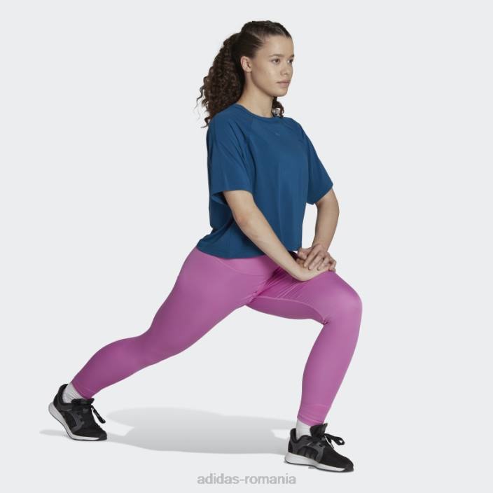 Adidas tricou cu spate marin aeroready adidas femei marin 2JBN22689