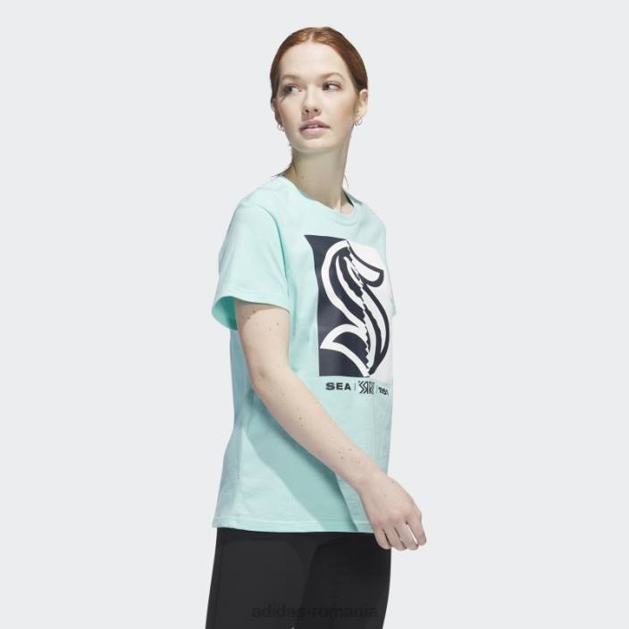 Adidas tricou energy aqua kraken playmaker femei energie aqua/nhlskr52d 2JBN22637