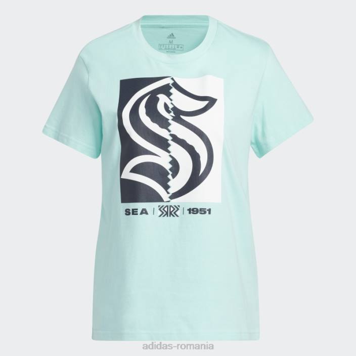 Adidas tricou energy aqua kraken playmaker femei energie aqua/nhlskr52d 2JBN22637