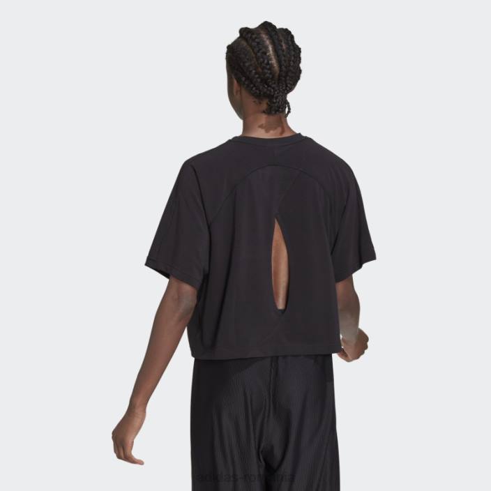 Adidas tricou negru aeroready cu spate femei negru 2JBN22967