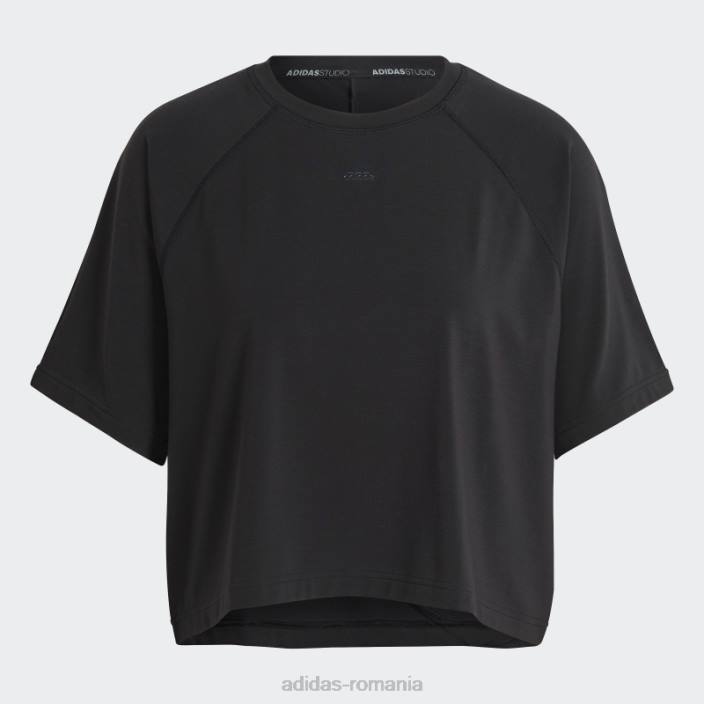 Adidas tricou negru aeroready cu spate femei negru 2JBN22967