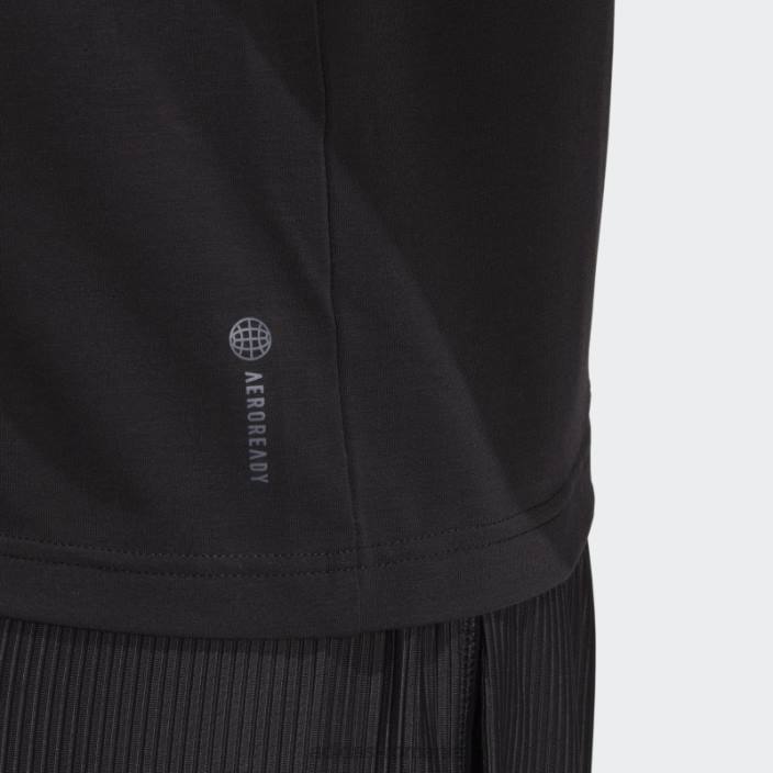 Adidas tricou negru aeroready cu spate femei negru 2JBN22967
