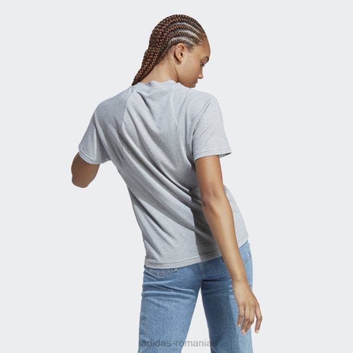 Adidas tricou pentru viitorii icoane winners 3.0 gri mediu femei gri mediu/alb 2JBN22843