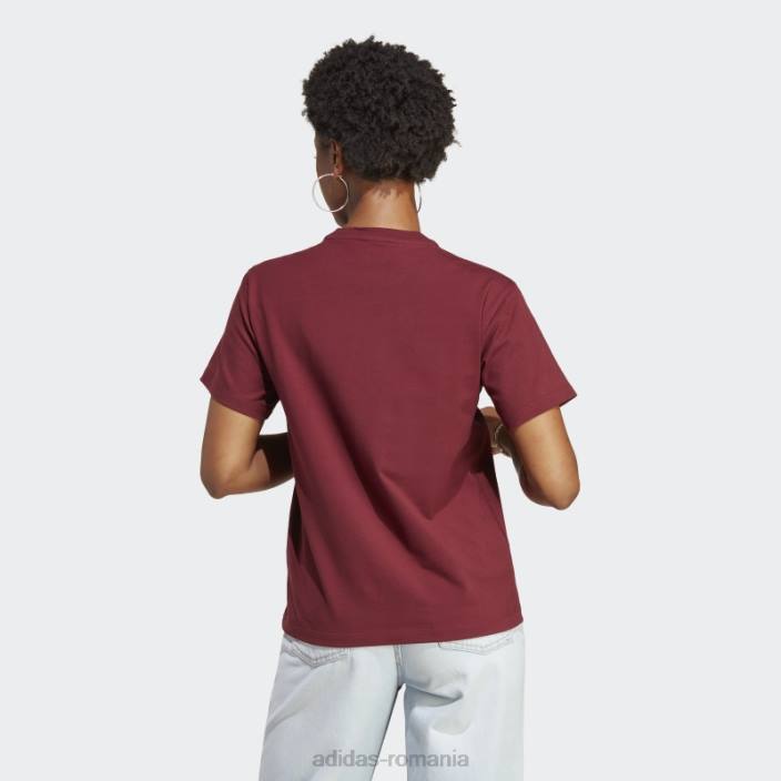 Adidas tricou roșu adicolor classics trefoil femei roșu 2JBN22450