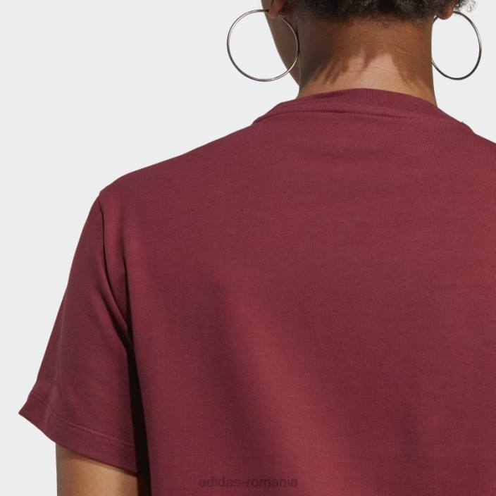 Adidas tricou roșu adicolor classics trefoil femei roșu 2JBN22450