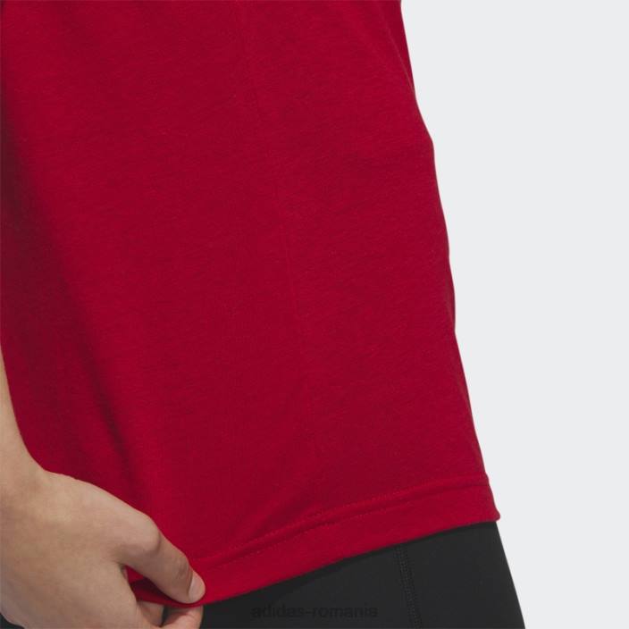 Adidas tricou scarlet knights red mel adidas femei red mel/ncaa-rut-7a4-1 2JBN22980
