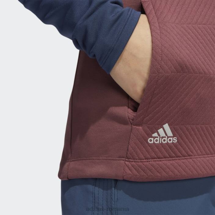 Adidas cold.rdy vesta cu fermoar complet visiniu femei Burgundia 2JBN22796