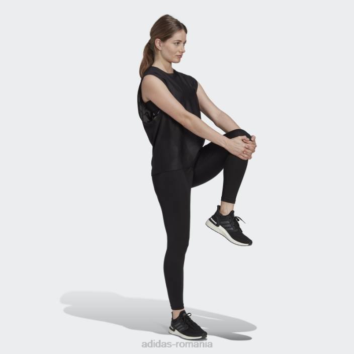 Adidas făcut pentru a fi refăcut maiou de alergare negru adidas femei negru 2JBN22638