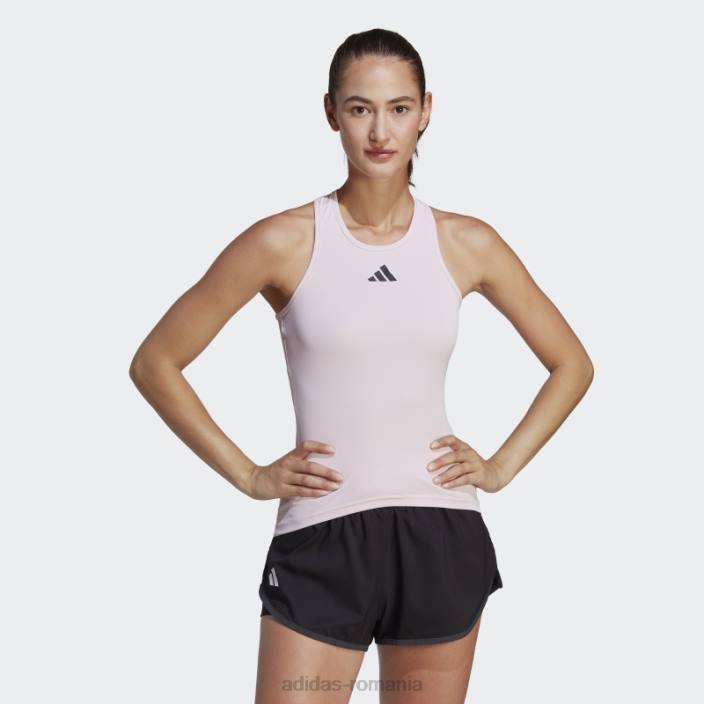 Adidas maiou de tenis club roz femei roz 2JBN22793