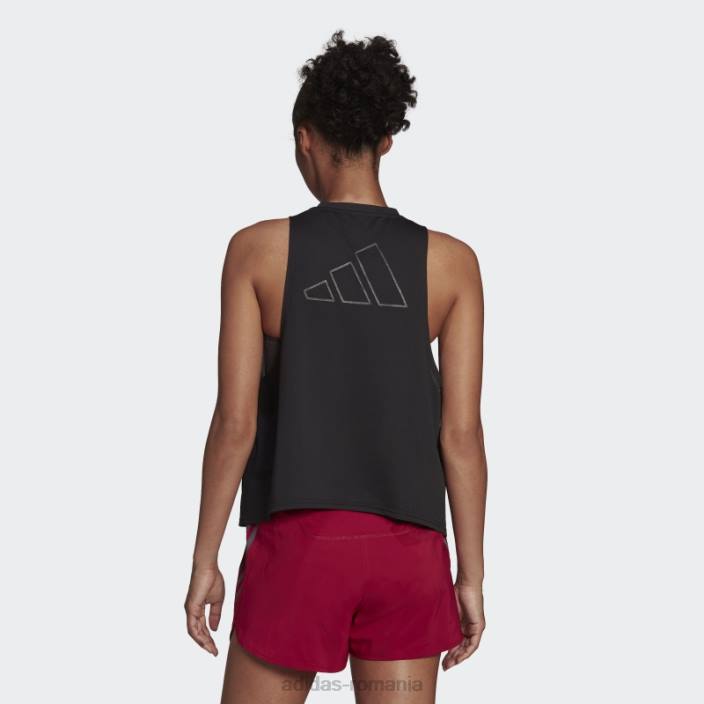 Adidas rulați pictograme rulând maiou negru femei negru 2JBN22664