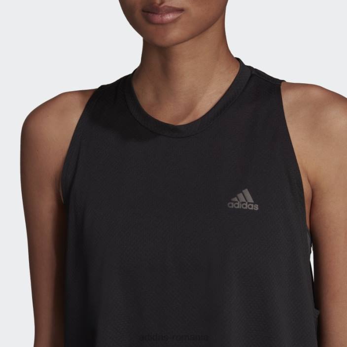 Adidas rulați pictograme rulând maiou negru femei negru 2JBN22664