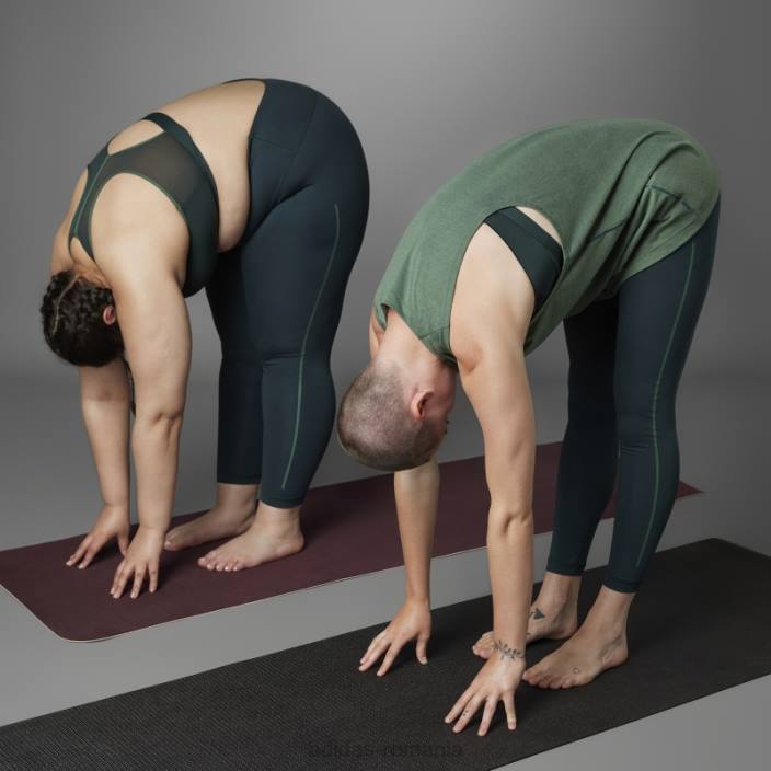 Adidas top de yoga cu echilibru autentic de oxid verde (plus mărime) femei oxid verde 2JBN22715