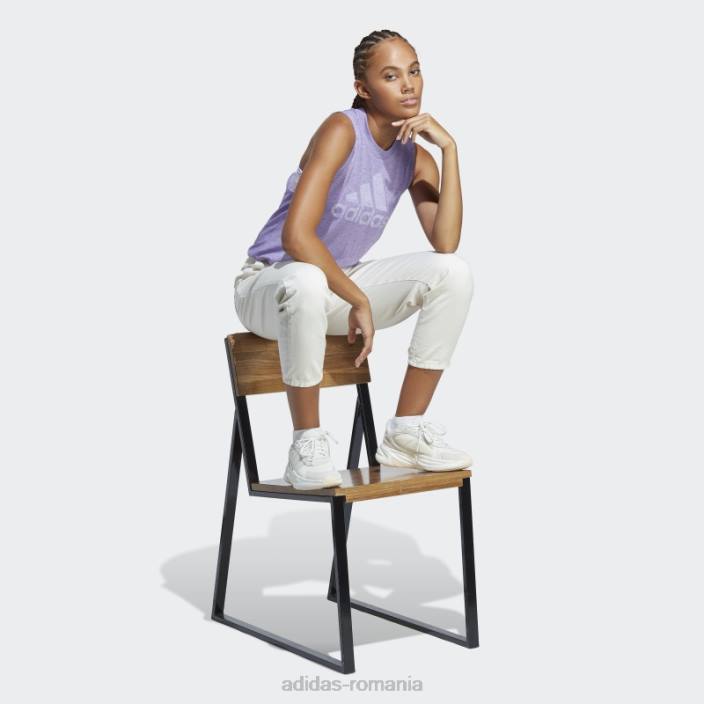 Adidas viitor icons winners 3.0 tank top violet mel adidas femei violet mel/alb 2JBN22662
