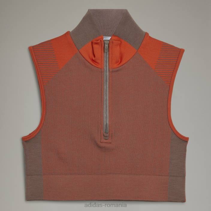 Adidas y-3 top sport clasic tricot fără cusături (decupat) adidas femei2JBN10436