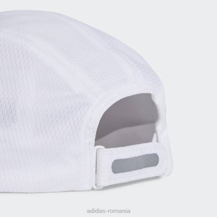 Adidas șapcă de plasă aeroready cu patru panouri, albă unisex alb/argintiu 2JBN15547