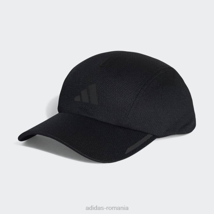 Adidas șapcă neagră de alergare aeroready cu patru panouri din plasă adidas unisex reflectorizant negru 2JBN7593