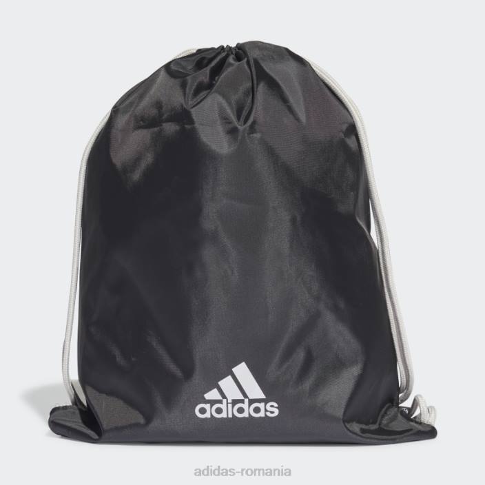 Adidas geantă de sport de alergare neagră unisex negru argintiu 2JBN15631