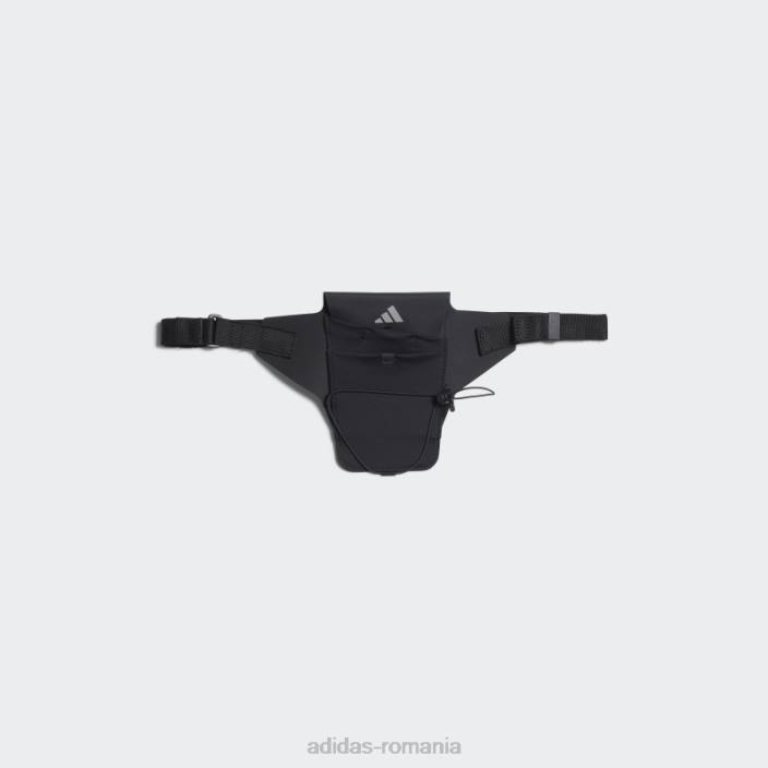 Adidas geantă neagră de buzunar pentru alergare unisex negru 2JBN7439