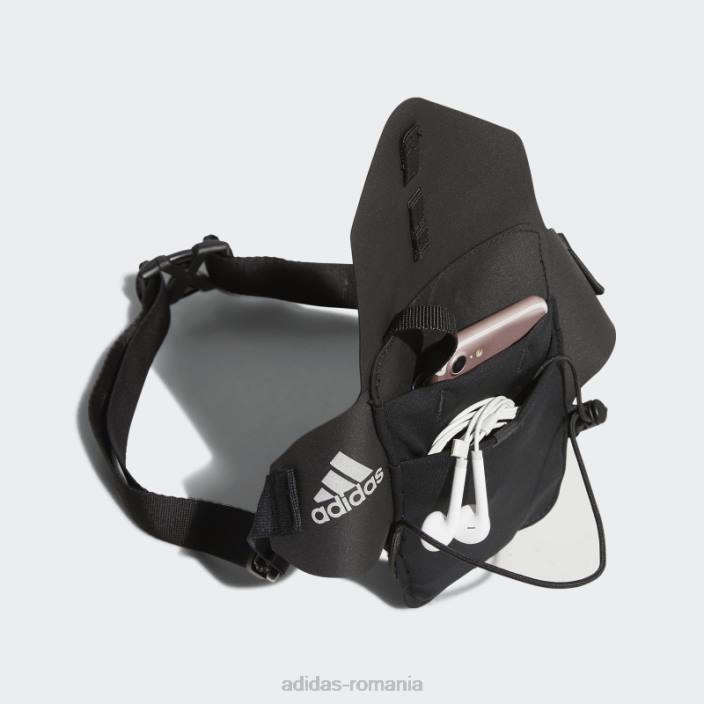 Adidas geantă neagră de buzunar pentru echipament de alergare adidas unisex negru 2JBN15609