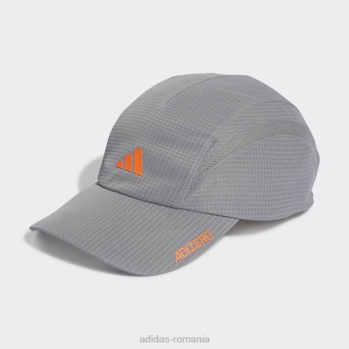 Adidas gri running adizero heat.rdy cap adidas unisex gri/rosu 2JBN7719