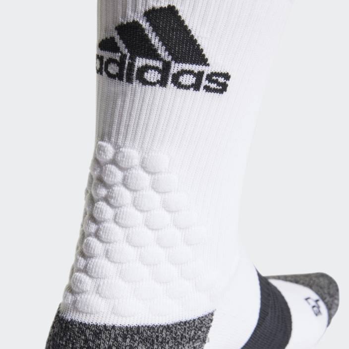 Adidas șosete de echipaj ub22 albi unisex alb negru 2JBN8048