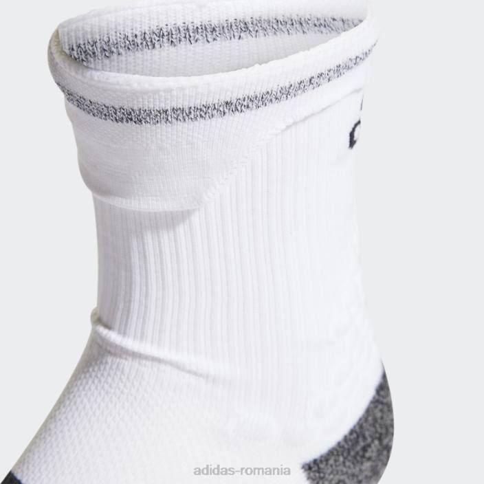 Adidas șosete de echipaj ub22 albi unisex alb negru 2JBN8048