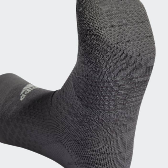 Adidas șosete sferturi 4d gri fierbinte unisex gri-verzui 2JBN8243