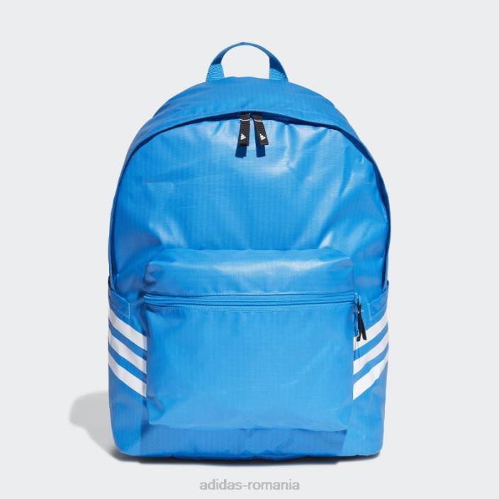 Adidas 3 dungi icoana viitorului rucsac clasic blue rush unisex papură albastră/alb 2JBN16052