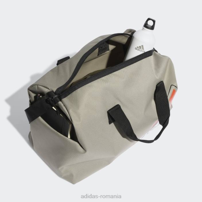 Adidas Esenţiale pentru weekender de sezon argintiu pebble adidas unisex pietriș argintiu/alb/roșu 2JBN16026