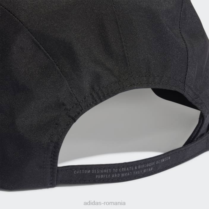 Adidas șapcă neagră pentru alergători unisex alb negru 2JBN16046