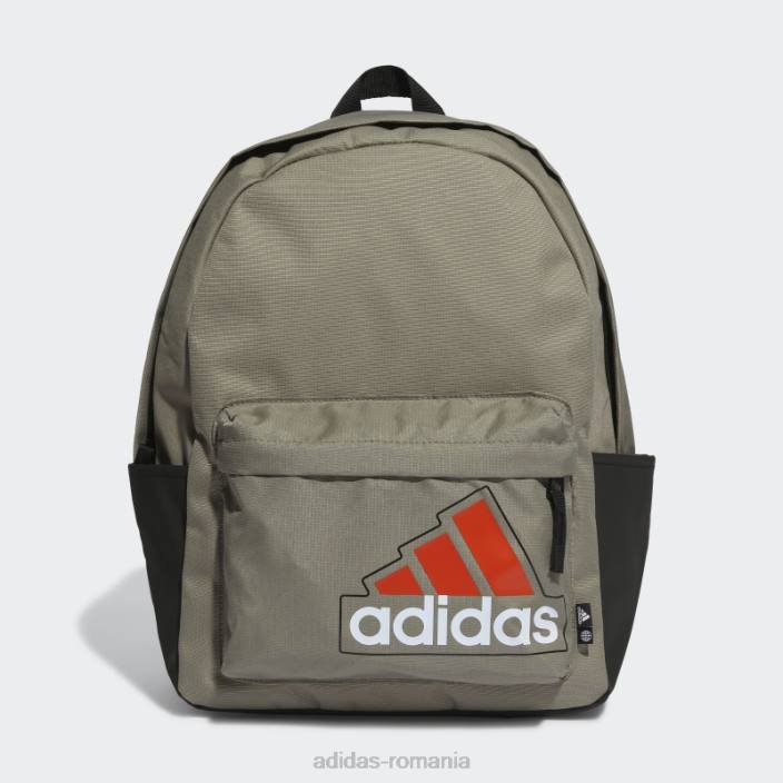 Adidas argintiu pebble essentials rucsac sezonier adidas unisex pietriș argintiu/alb/roșu 2JBN15783