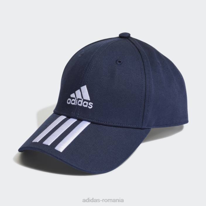 Adidas cerneală pentru șapcă de baseball cu 3 dungi unisex cerneală 2JBN15446