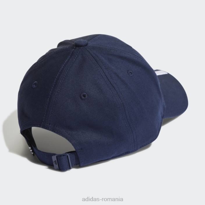 Adidas cerneală pentru șapcă de baseball cu 3 dungi unisex cerneală 2JBN15446
